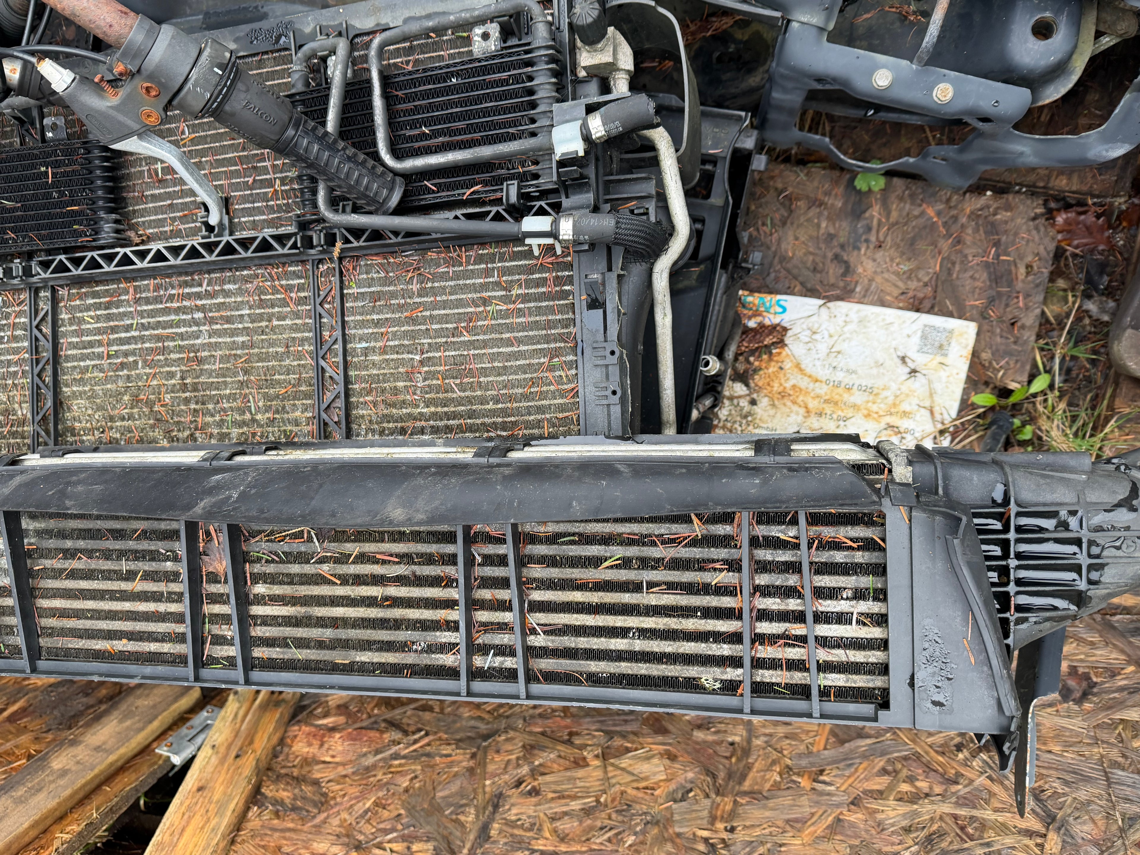 BMW 525d e60 2007 intercooler m57