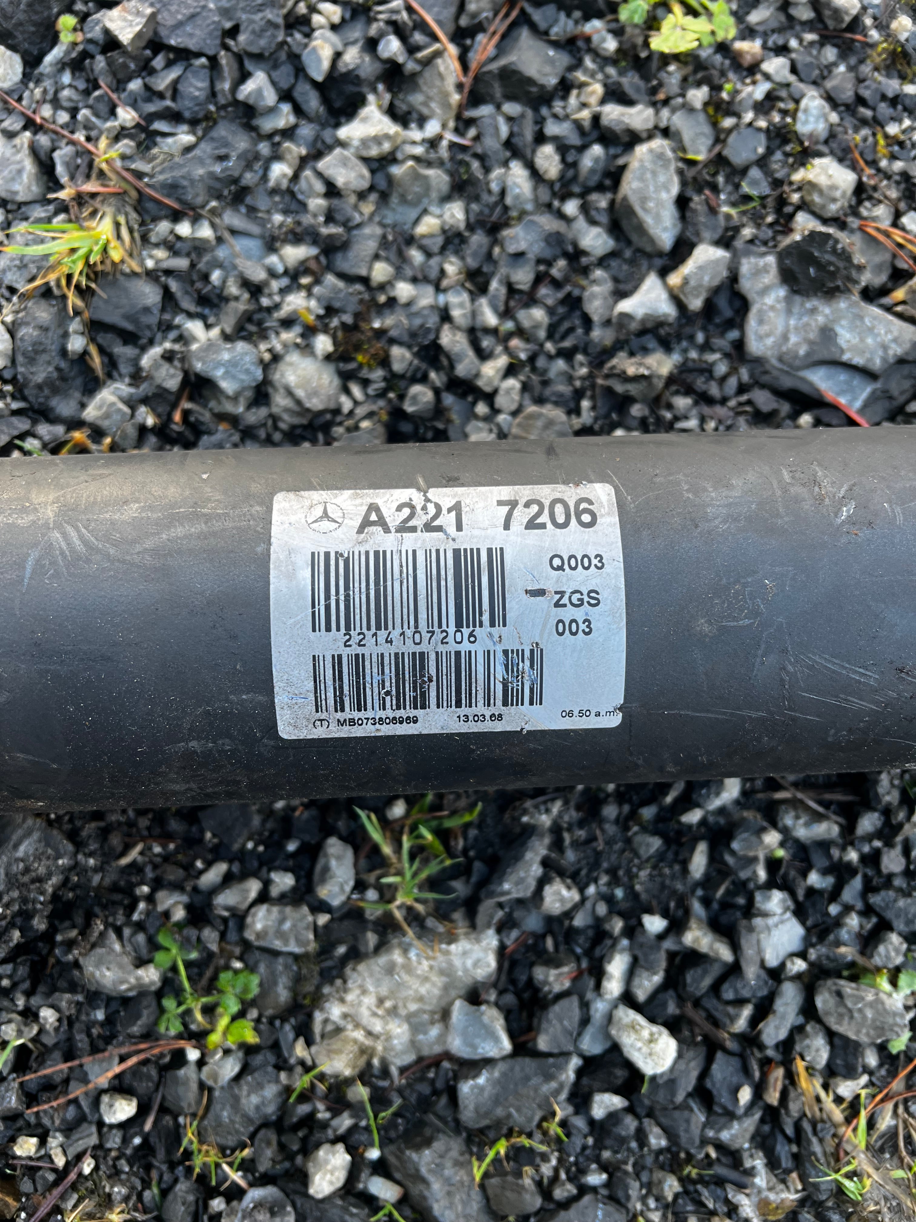 Mercedes Benz S320 v6 prop shaft