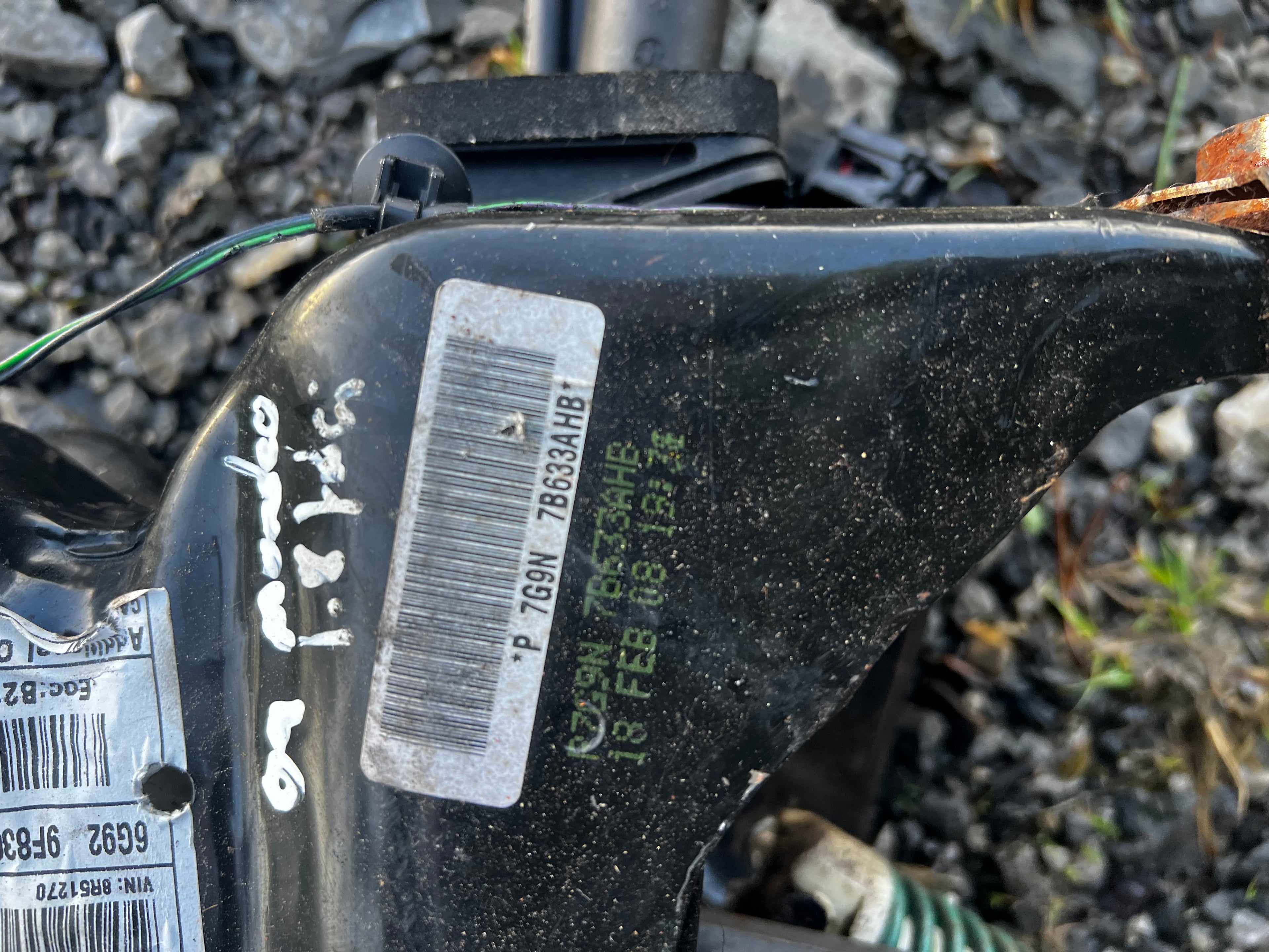 Ford Mondeo 2009 clutch pedal