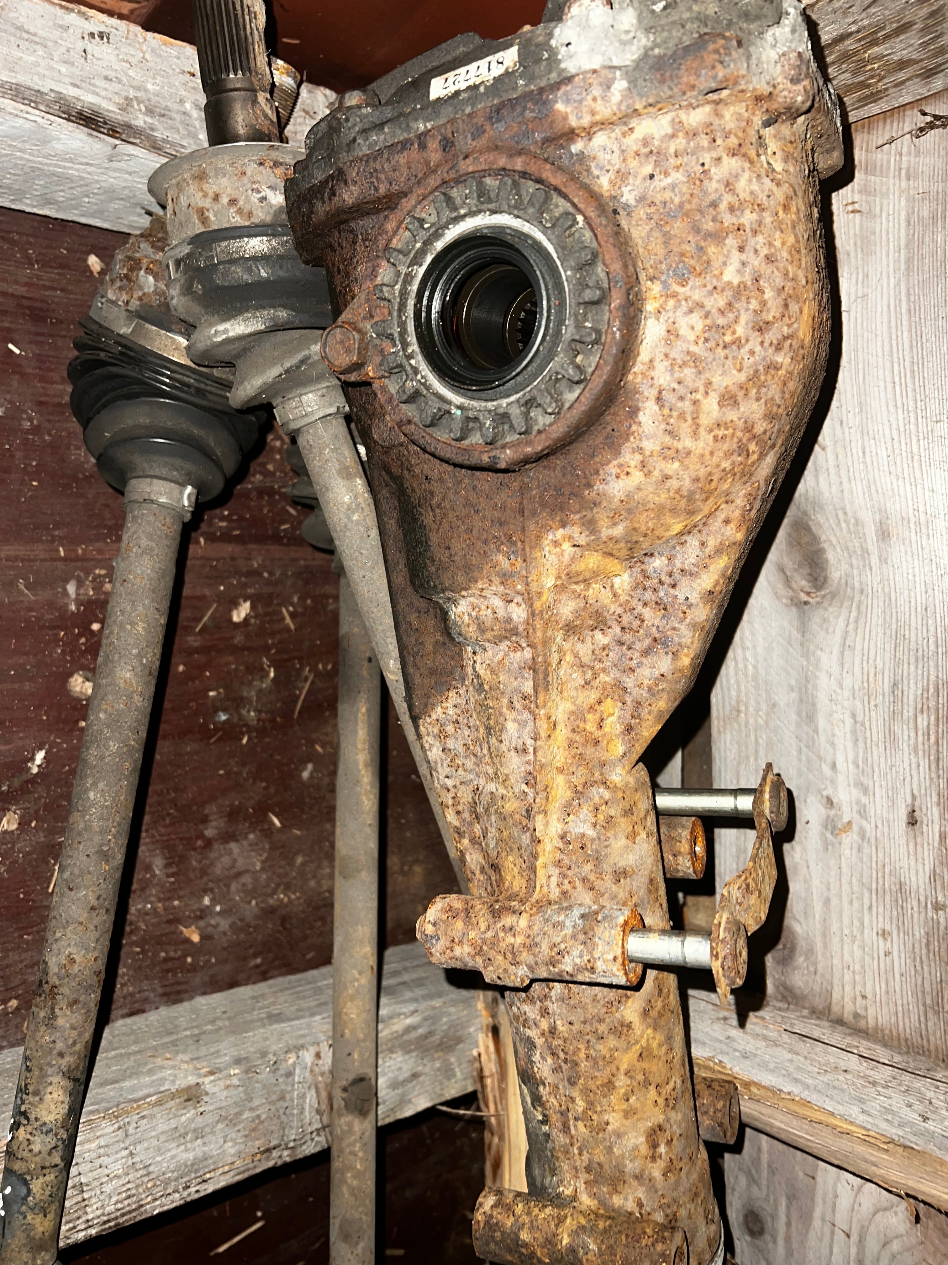 Subaru hatch 2008 1.5r awd rear differential