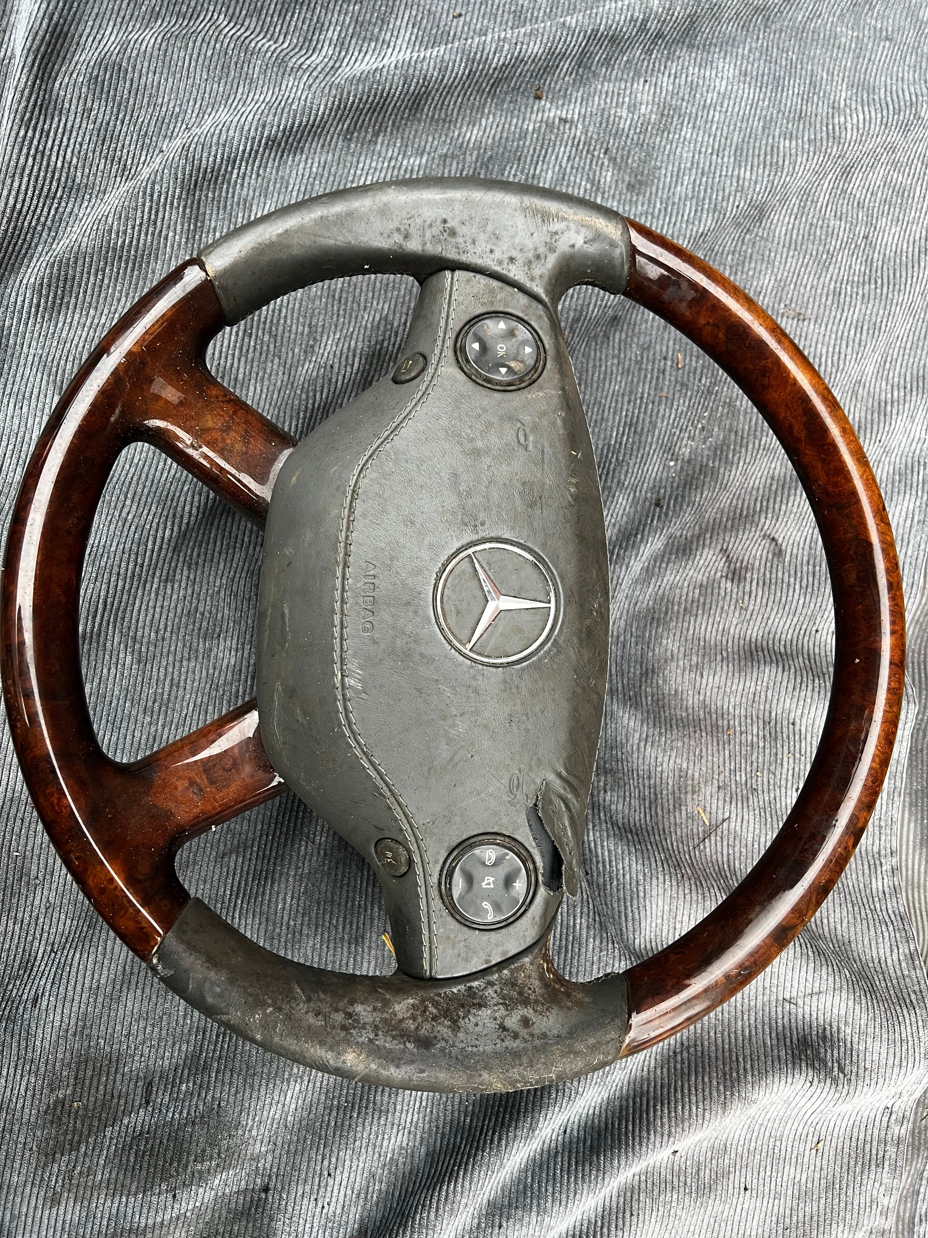 Mercedes s320 v6 flappy paddle steering wheel