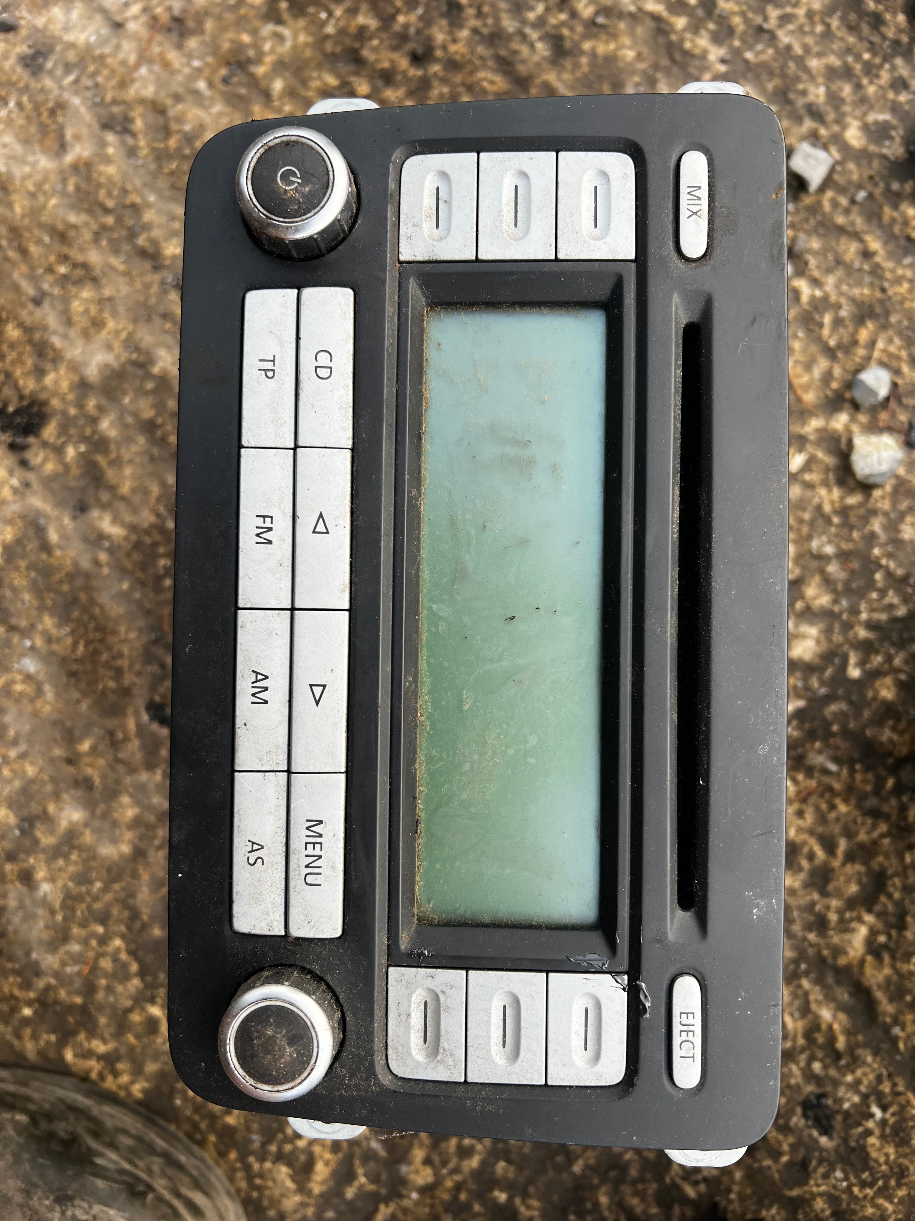 2007 Jetta original stereo unit