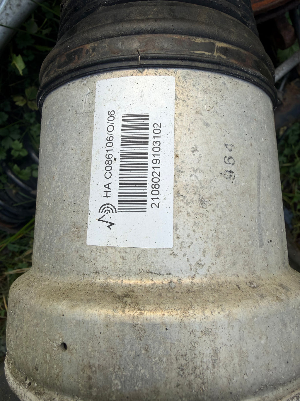 S320 2007 rear air suspension