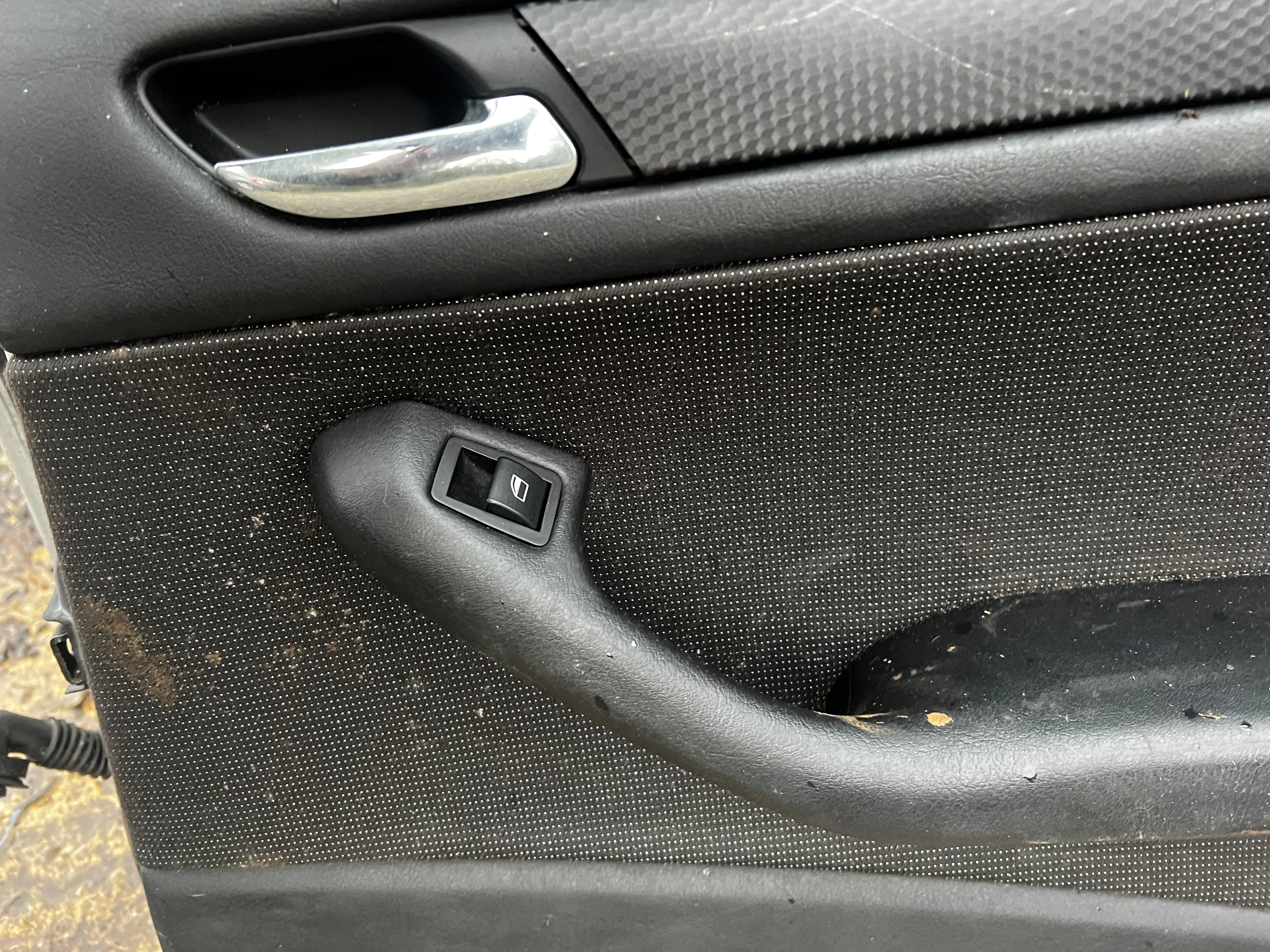 BMW e46 rear drivers door 2004 Msport