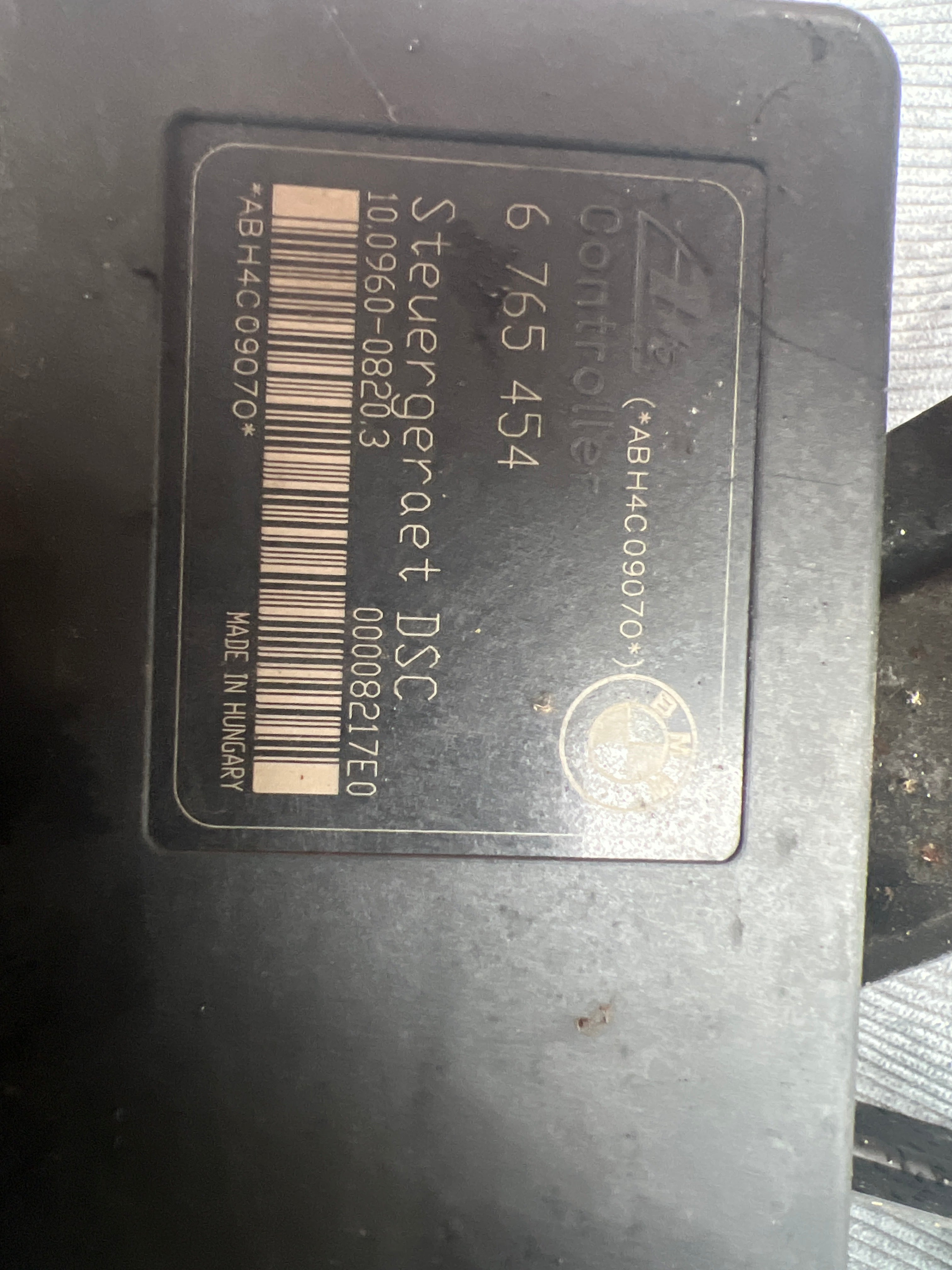 BMW e46 2.0D abs unit