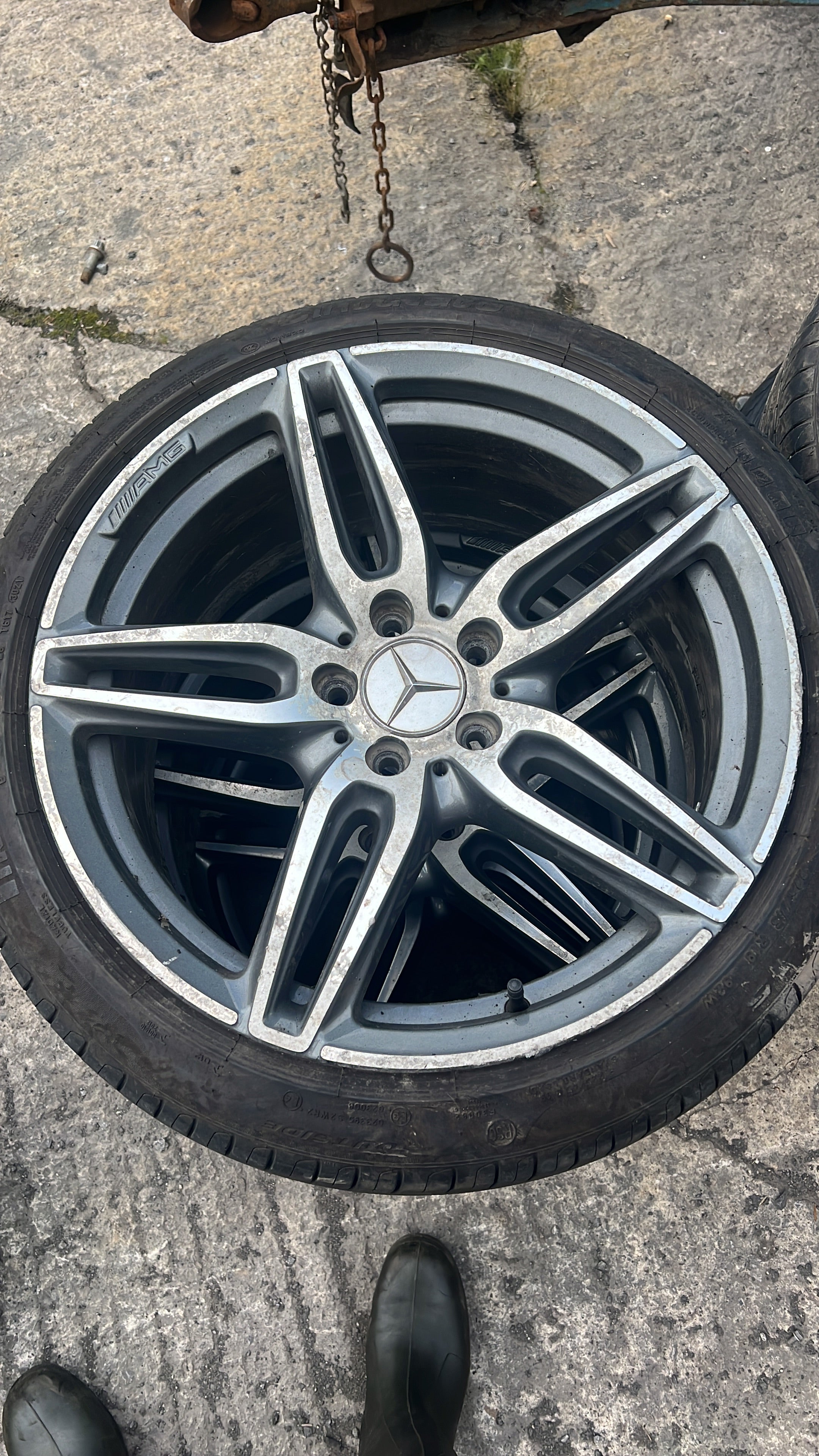 Mercedes c220 2007 alloys 5x112 x4