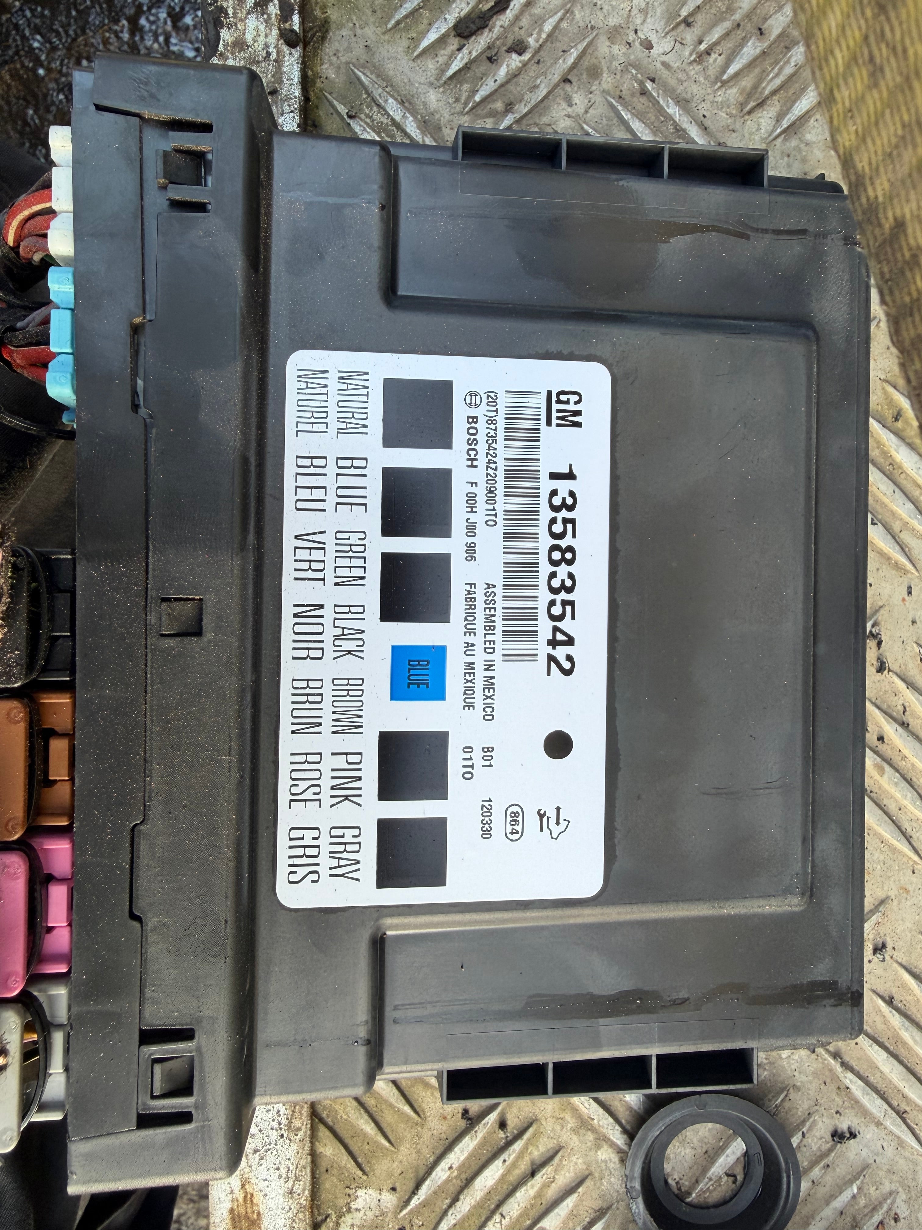 Insignia 2012 2.0 deisel BCM