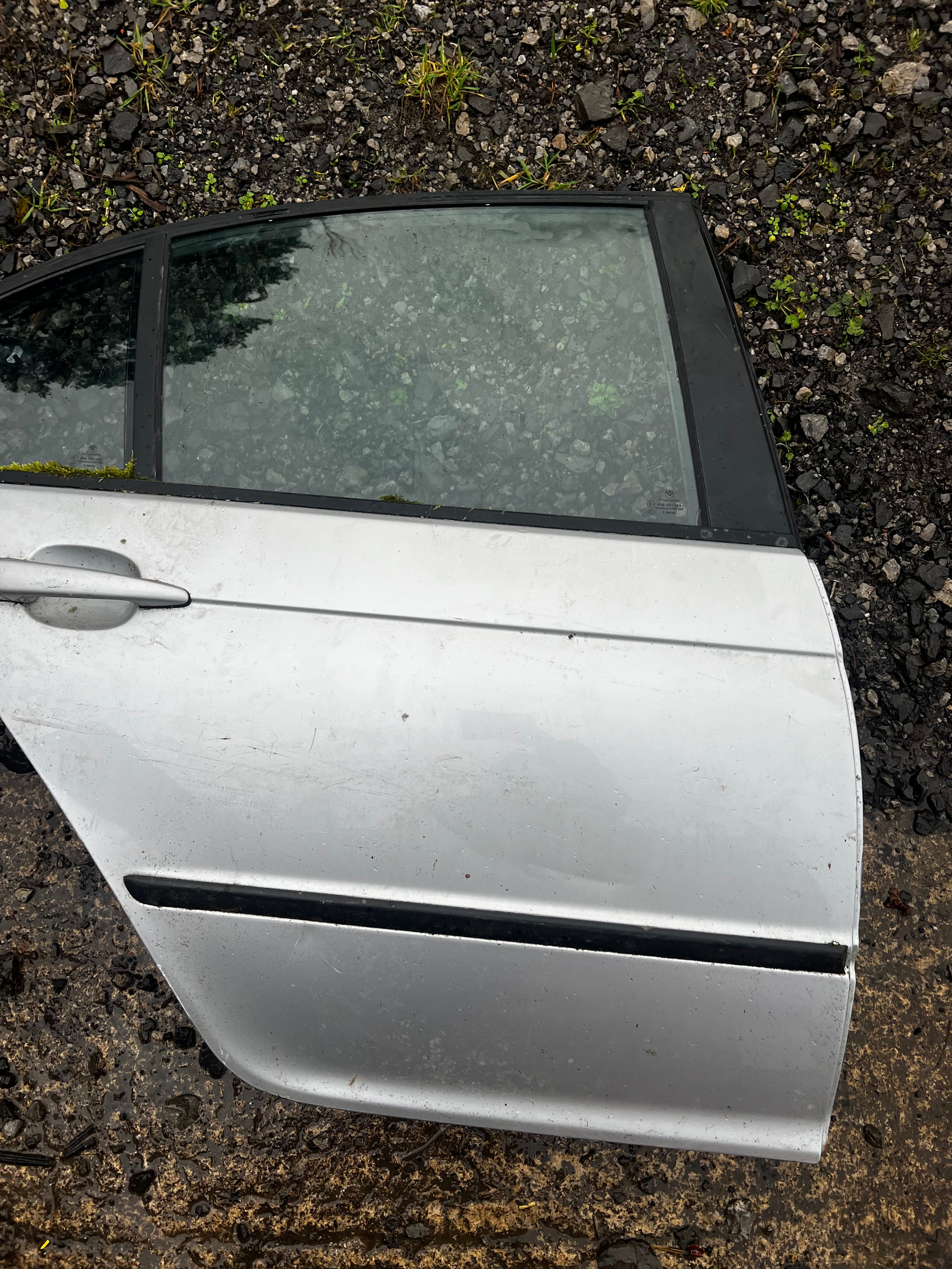 BMW e46 rear drivers door 2004 Msport