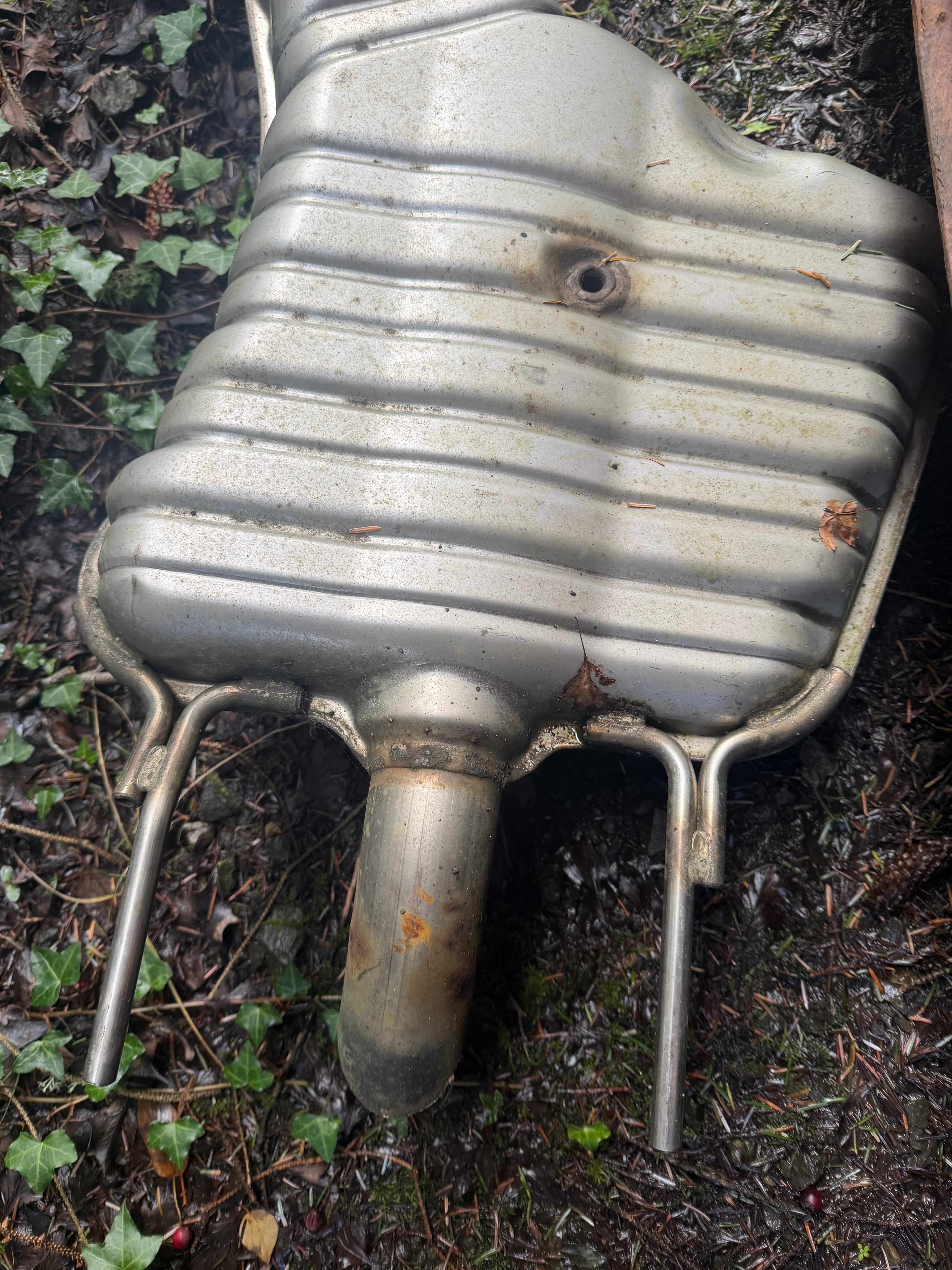 Mercedes s320 v6 w221 exhaust