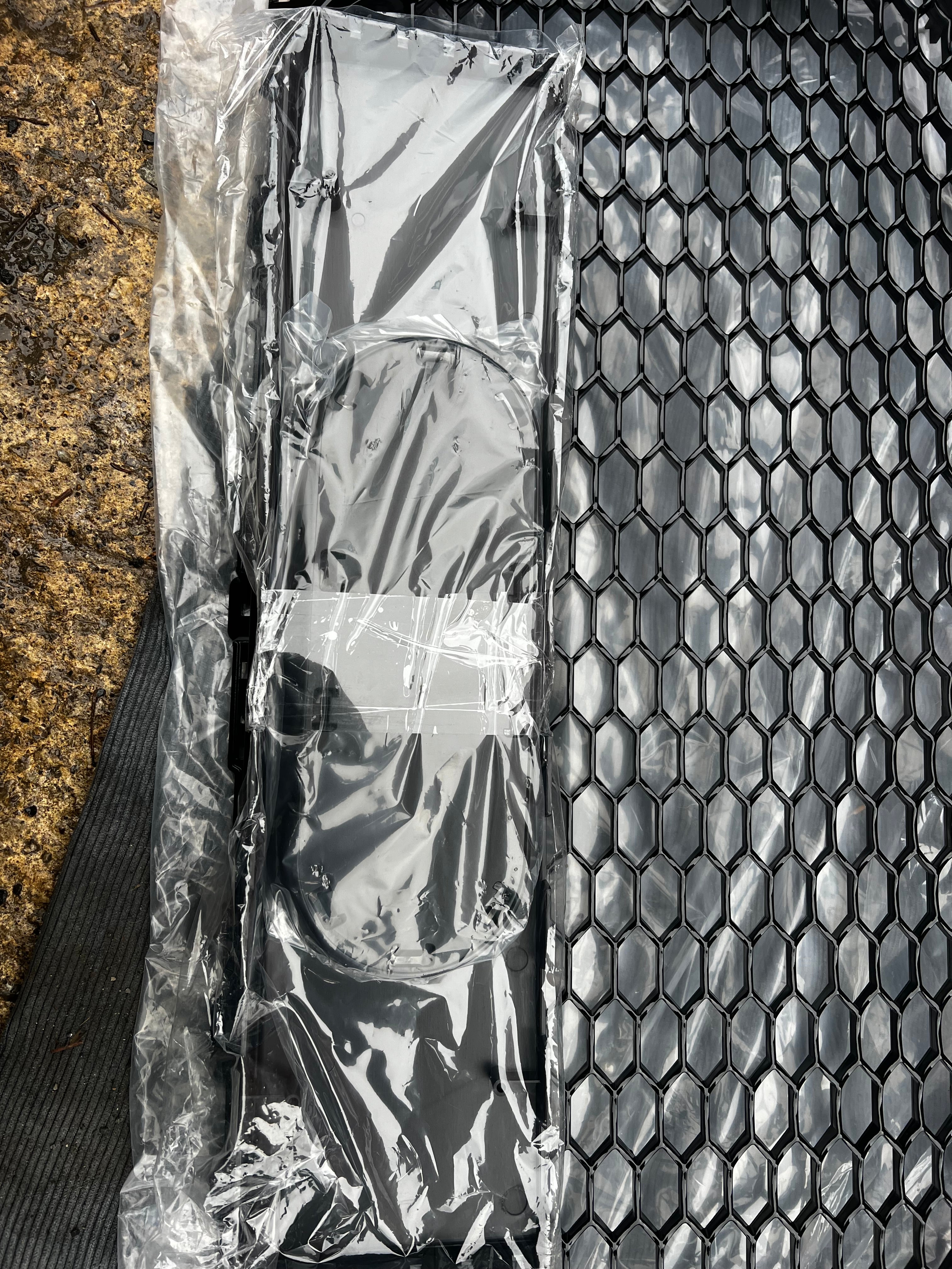 Audi a4 honeycomb grill