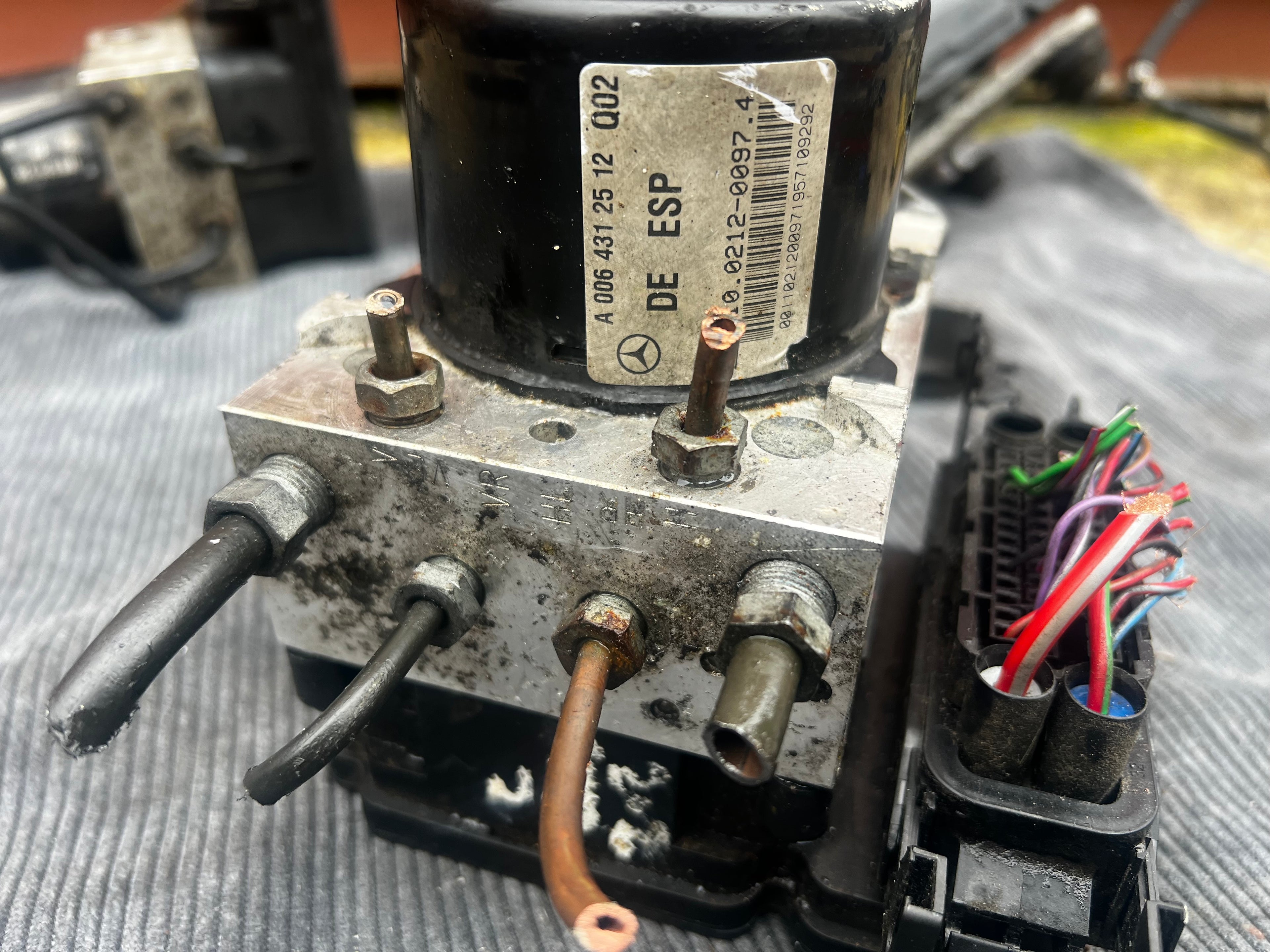 Mercedes c220 2007 abs unit