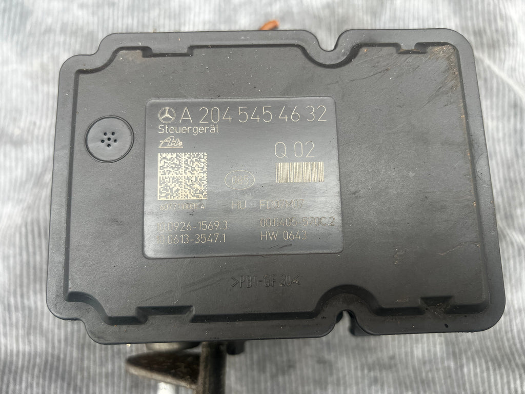Mercedes c220 2007 abs unit
